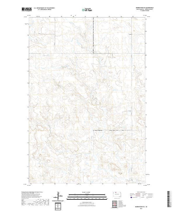 Morristown SE topographic map thumbnail