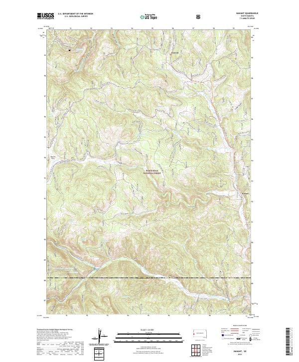 Nahant topographic map thumbnail