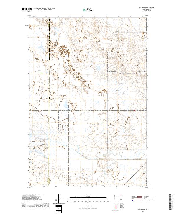 Newark SW topographic map thumbnail