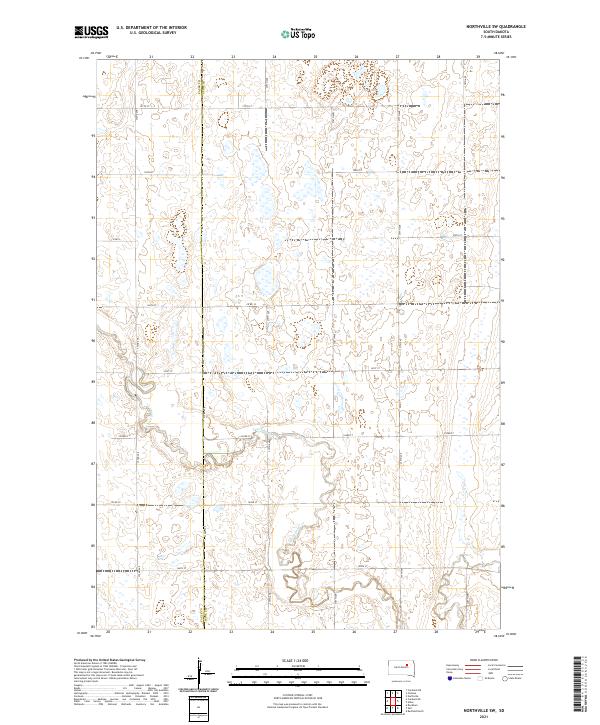 Northville SW topographic map thumbnail