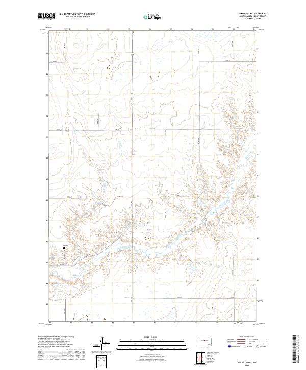 Okobojo NE topographic map thumbnail
