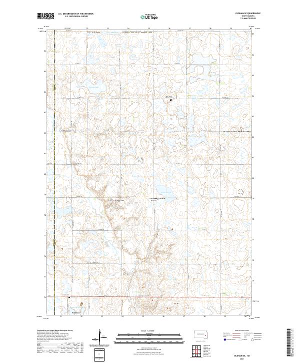 Oldham SE topographic map thumbnail