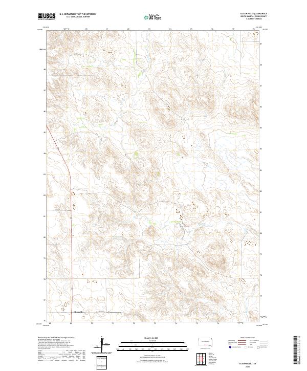Olsonville topographic map thumbnail