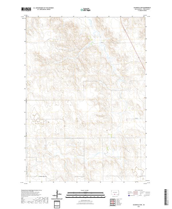 Olsonville NW topographic map thumbnail