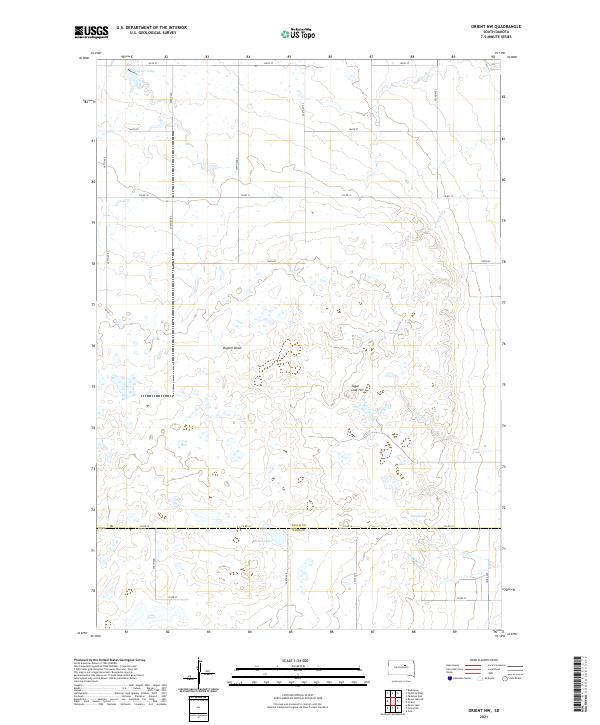 Orient NW 2021 topographic map thumbnail