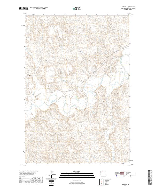 Parade NE topographic map thumbnail