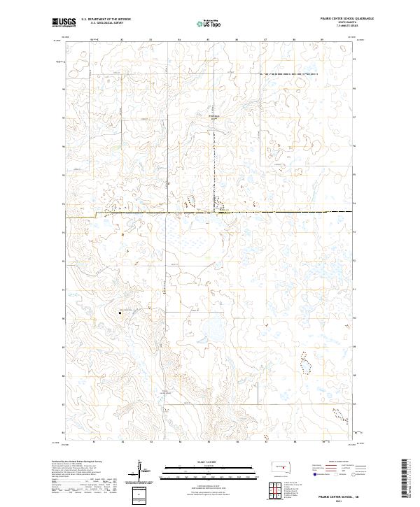 Prairie Center School topographic map thumbnail