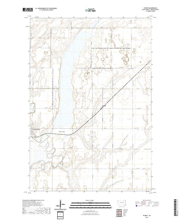 Putney 2021 topographic map thumbnail