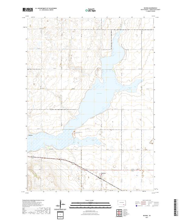 Ravinia 2021 topographic map thumbnail