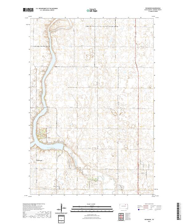 Richmond topographic map thumbnail