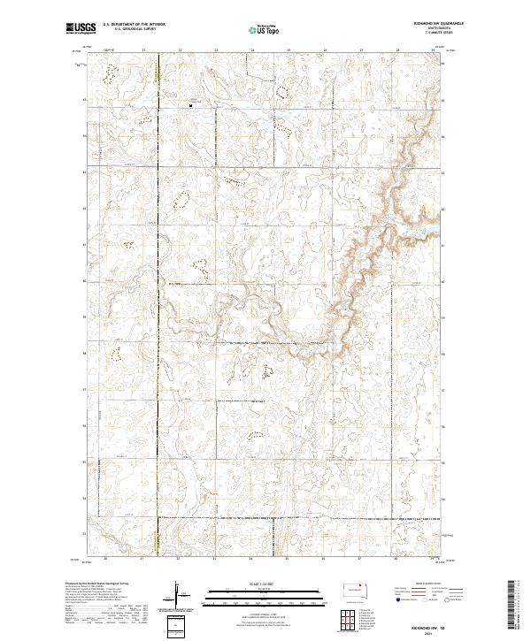Richmond NW topographic map thumbnail