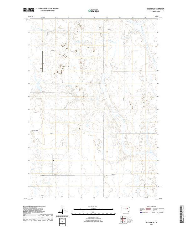 Rockham SW topographic map thumbnail