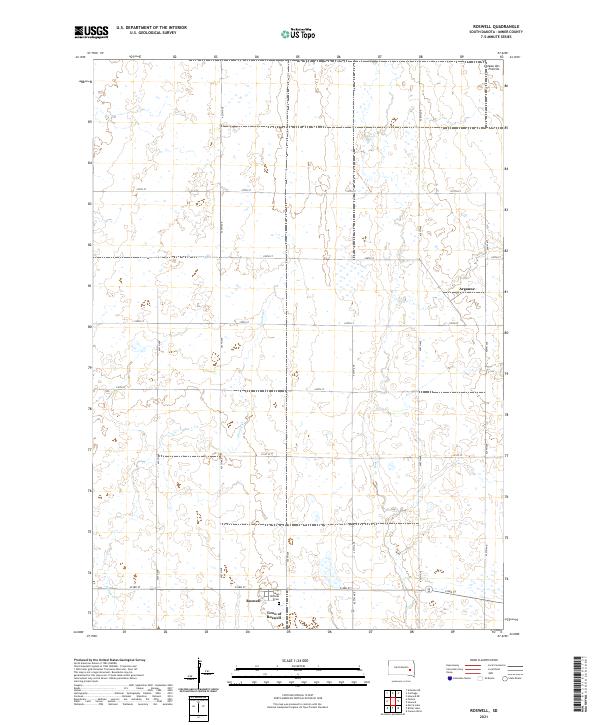 Roswell 2021 topographic map thumbnail
