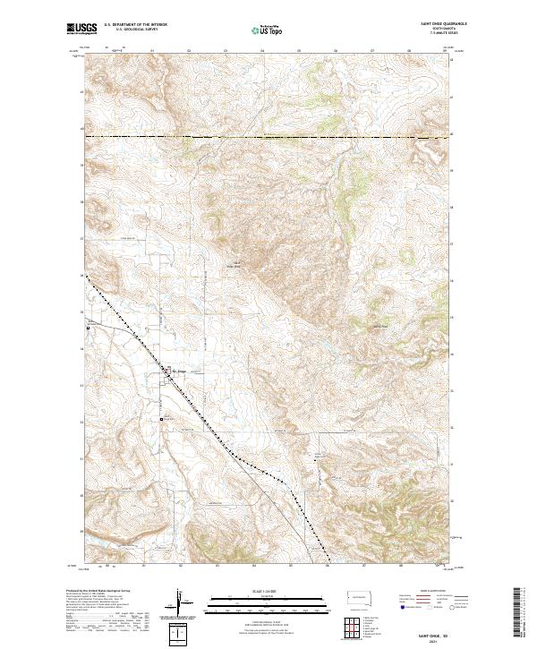 Saint Onge 2021 topographic map thumbnail