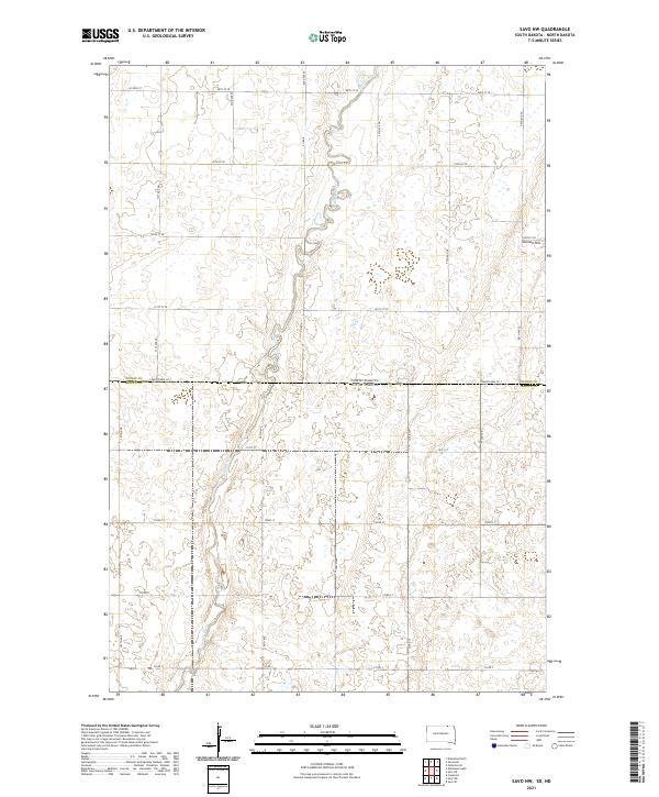 Savo NW topographic map thumbnail