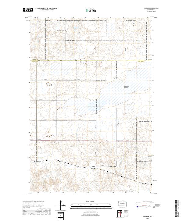Selby SW topographic map thumbnail