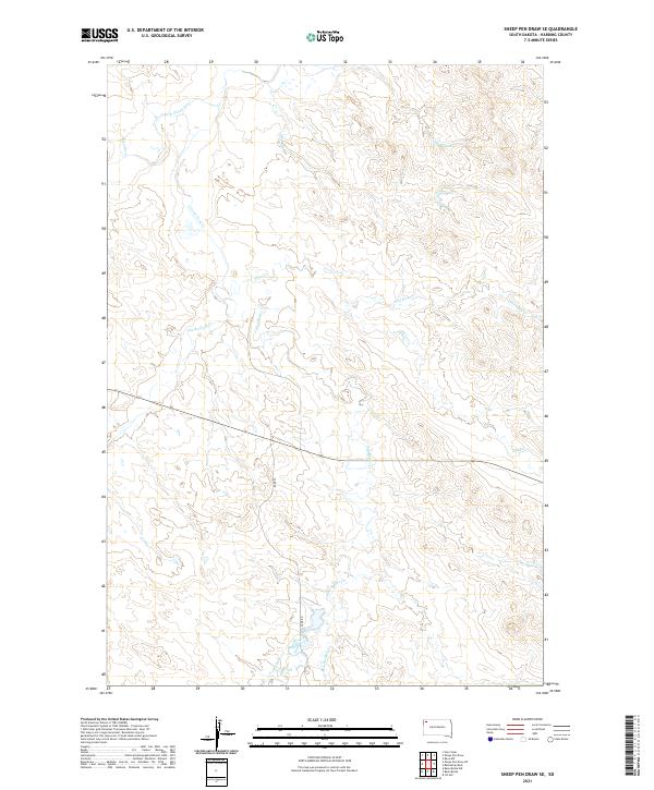 Sheep Pen Draw SE topographic map thumbnail