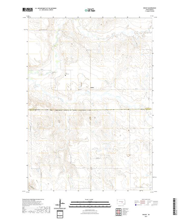 Shelby topographic map thumbnail