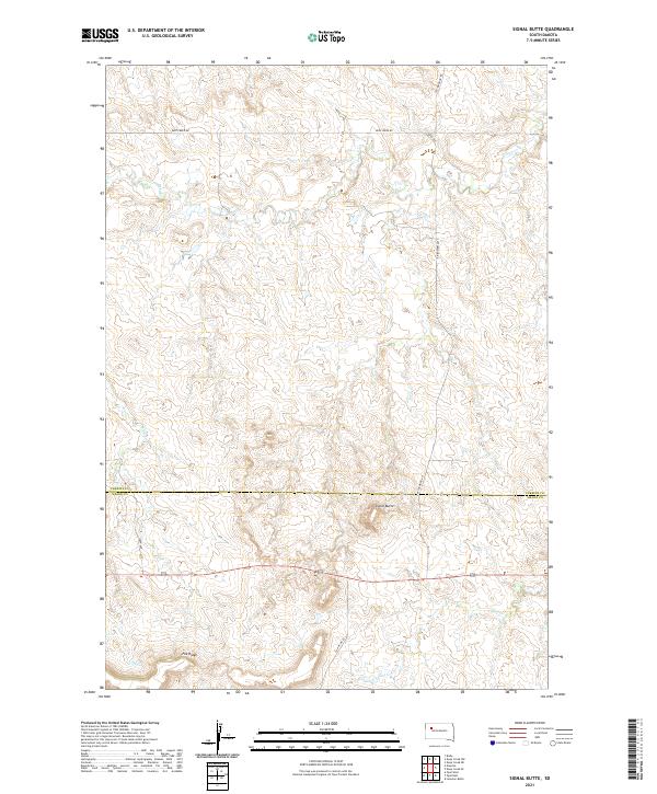 Signal Butte topographic map thumbnail
