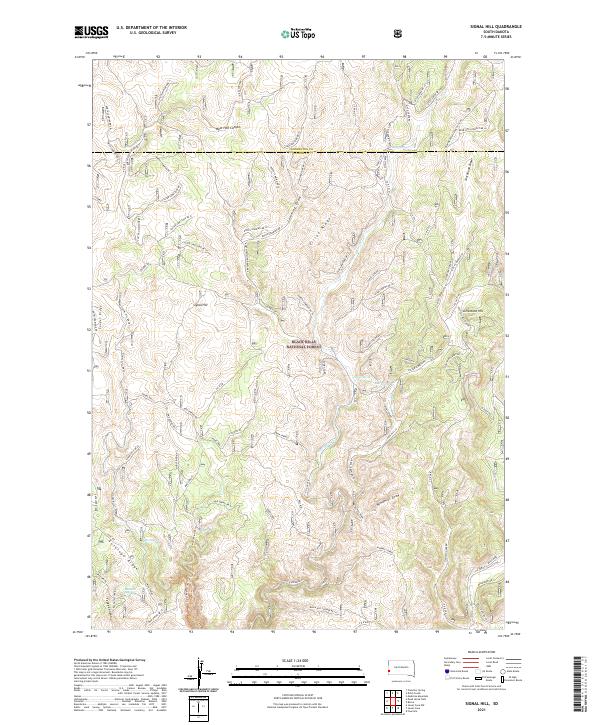 Signal Hill topographic map thumbnail