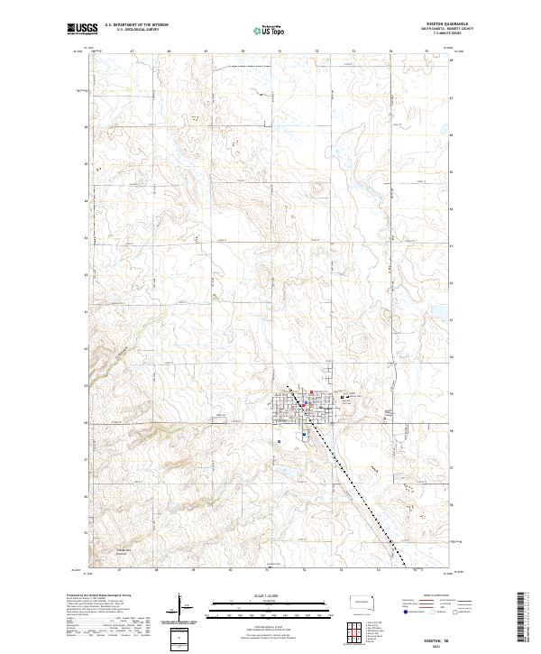 Sisseton topographic map thumbnail