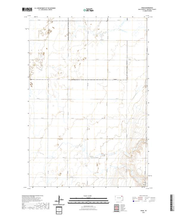Spain 2021 topographic map thumbnail