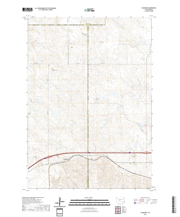 Stamford 2021 topographic map thumbnail