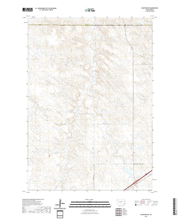 Stamford NW topographic map thumbnail
