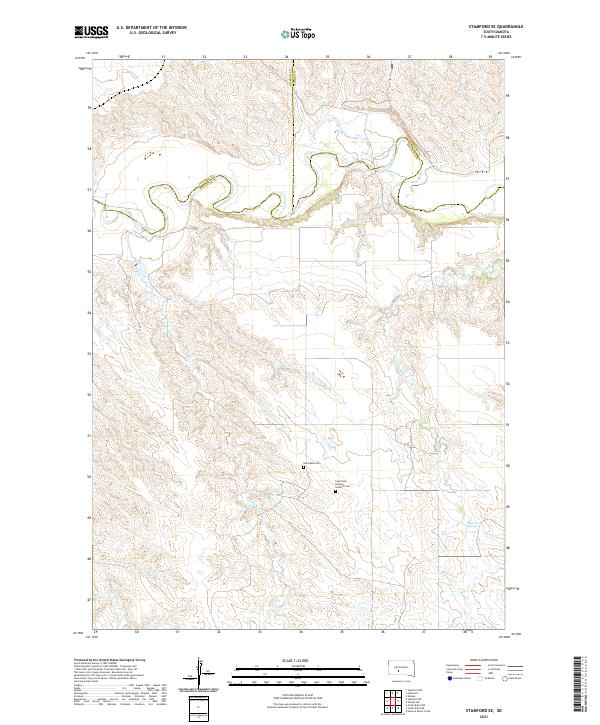 Stamford SE topographic map thumbnail