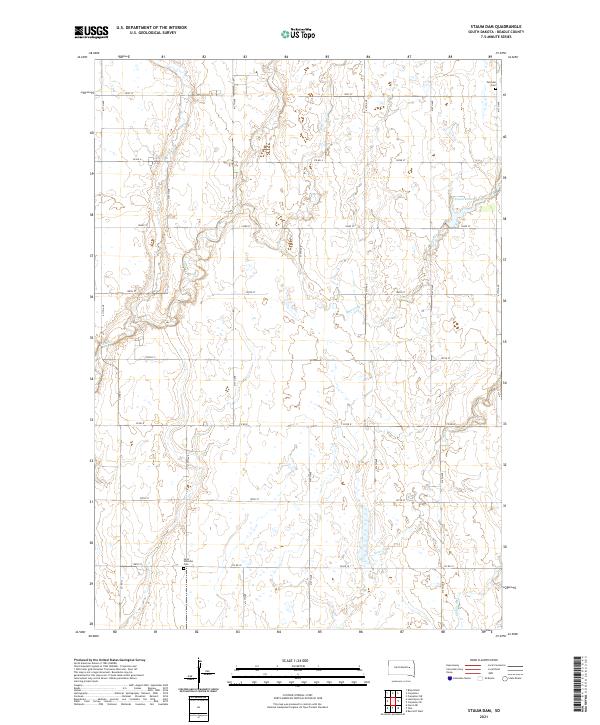 Staum Dam topographic map thumbnail