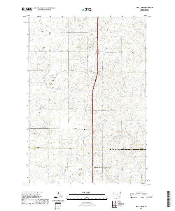 Still Lake NE topographic map thumbnail