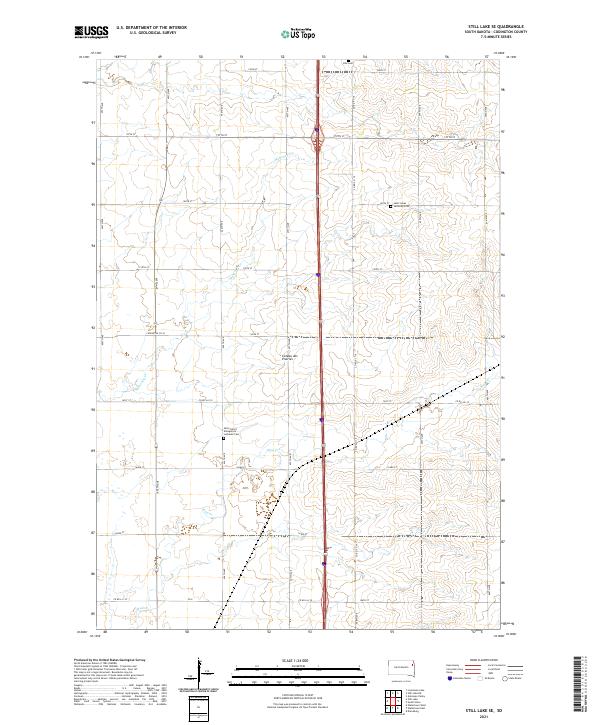 Still Lake SE topographic map thumbnail