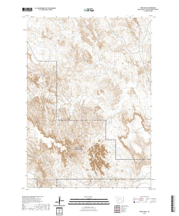 Stirk Table 2021 topographic map thumbnail