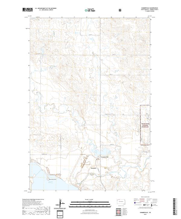 Summerville topographic map thumbnail