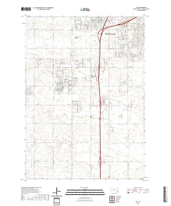 Tea 2021 topographic map thumbnail