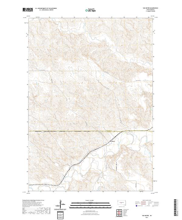 Van Metre topographic map thumbnail