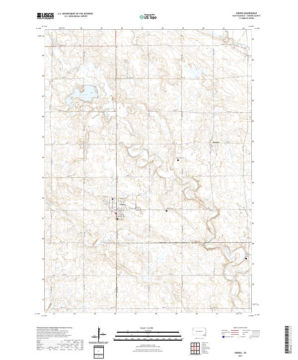 Viborg 2021 topographic map thumbnail