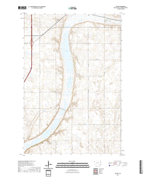 Victor 2021 topographic map thumbnail