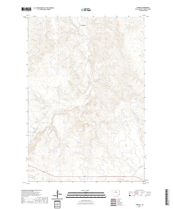 Virginia 2021 topographic map thumbnail