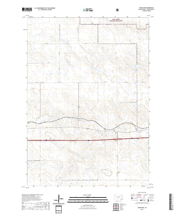 Vivian NW topographic map thumbnail