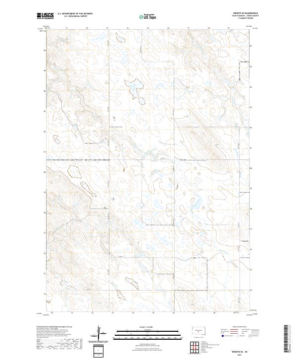 Wendte SE 2021 topographic map thumbnail