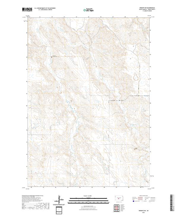 Wendte SW 2021 topographic map thumbnail