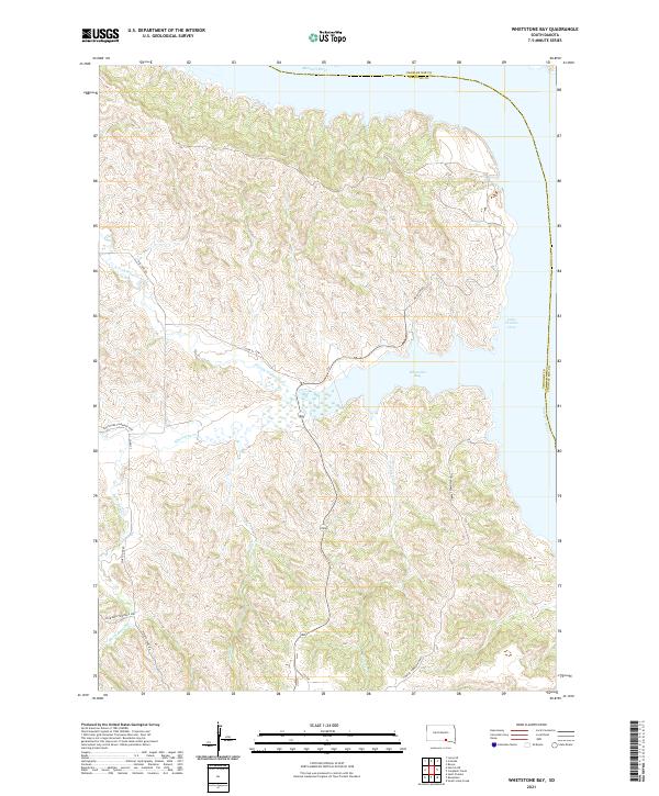 Whetstone Bay topographic map thumbnail