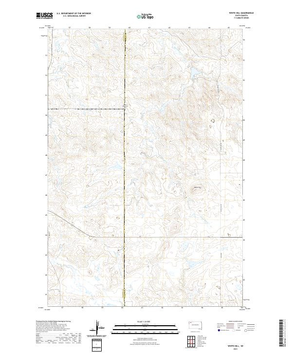 White Hill topographic map thumbnail