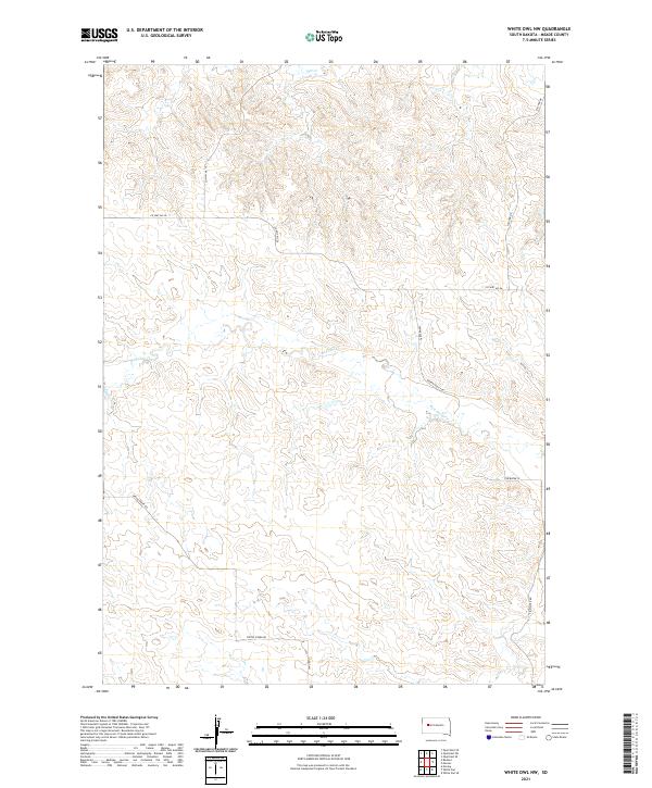White Owl NW topographic map thumbnail