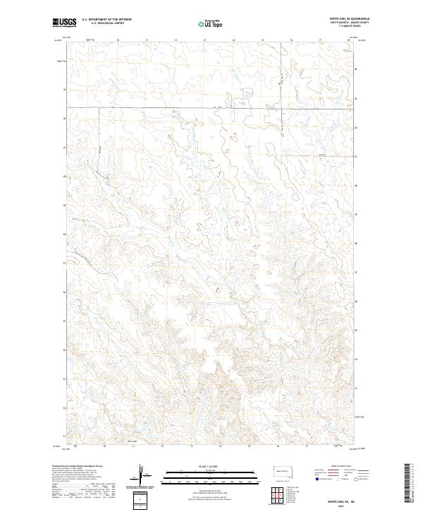 White Owl SE topographic map thumbnail