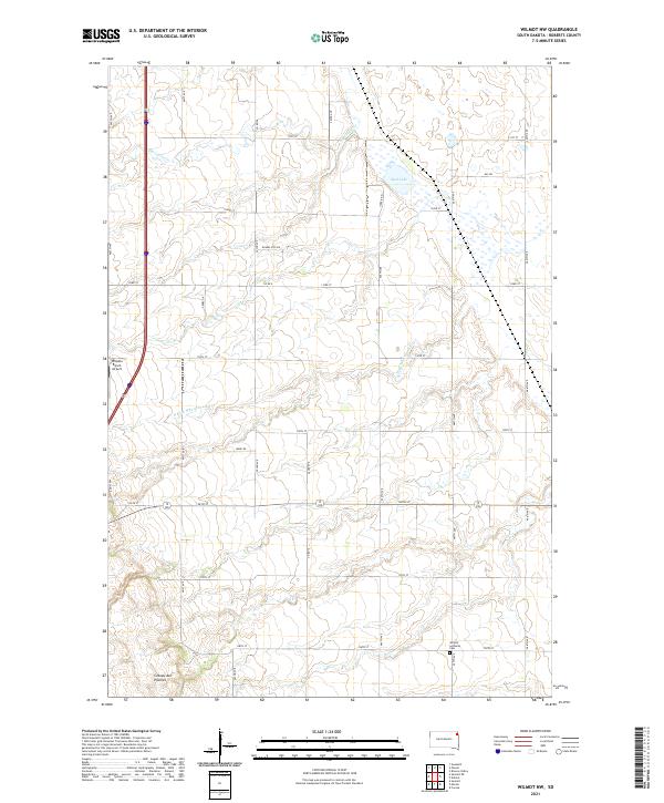 Wilmot NW topographic map thumbnail