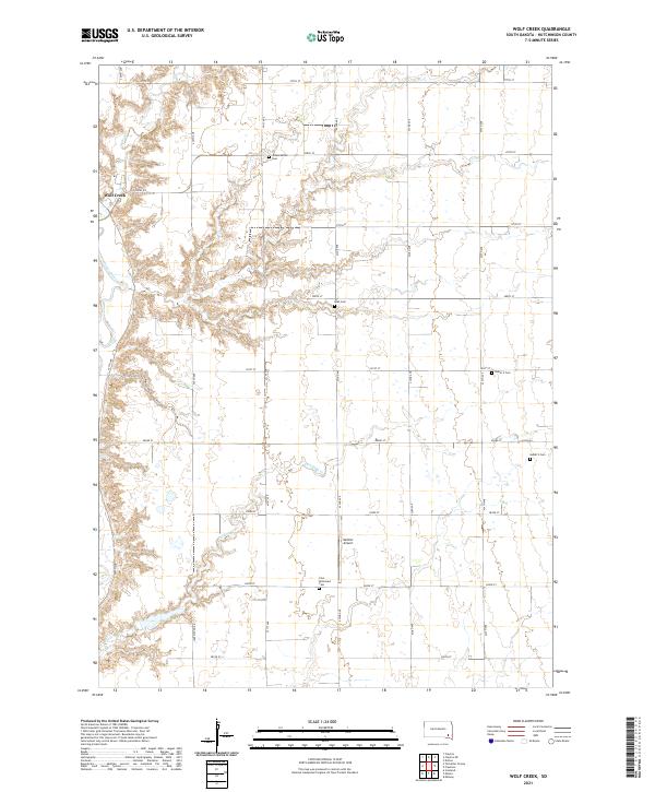 Wolf Creek 2021 topographic map thumbnail