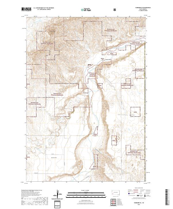 Fairburn SE topographic map thumbnail
