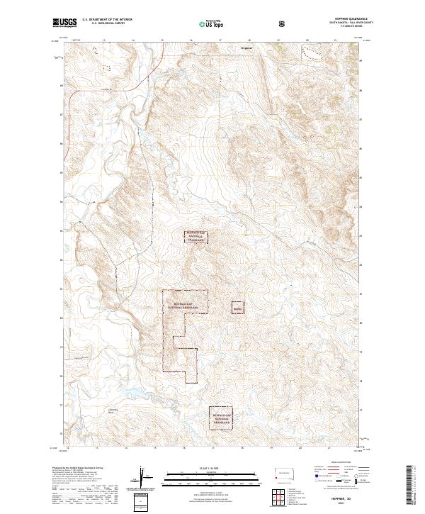 Heppner topographic map thumbnail